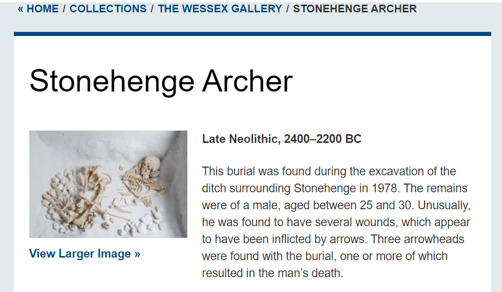 stonehenge archer salisbury museum